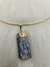 Conjunto Choker com Pingente de Cianita Azul - Estilo e Espiritualidade - loja online
