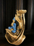 Imagem do Incensário Buda Hindu – Dourado com Azul Metálico