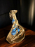 Incensário Buda Hindu – Dourado com Azul Metálico - comprar online