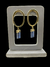 Brinco Argola Orgânica com Cianita Azul Bruta – Banhado a Ouro 18K - Conexão Espiritual - Preciosidades Naturais