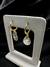 Brinco Mini Argola com Quartzo Rutilado – Banhado a Ouro 18K - Clareza Mental. na internet