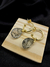 Brinco Mini Argola com Quartzo Rutilado – Banhado a Ouro 18K - Clareza Mental. - loja online