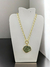 Colar Elo Banho Ouro 18k - Epidoto - Energia Positiva - Harmonia Interior na internet