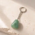 Chaveiro de Quartzo Verde Natural – Equilíbrio, Cura e Bem-Estar - comprar online