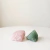 Kit Amor Incondicional Cristais Naturais Quartzo Rosa e Quartzo Verde 4 a 6 cm na internet