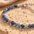 Pulseira de Cianita Azul Natural Facetada – Proteção, Serenidade e Equilíbrio Energético na internet