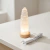 Luminária Torre de Selenita 15cm Colorida USB – Purificação, Luz e Energia Positiva - Preciosidades Naturais | Cristais Naturais Selecionados com Energia e Intenção