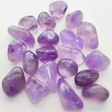 Ametista Pedra Rolada – Pacote 40g (1,5 cm cada)