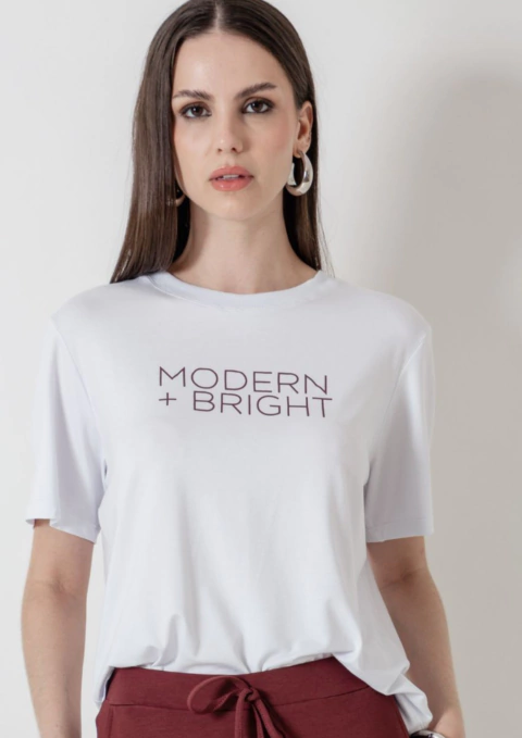 T-Shirt Modern + Bright na internet
