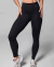Calça Shape Street Preta - Alta compressão, Bolso, Recortes que valorizam