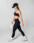 Calça Shape Street Preta - Alta compressão, Bolso, Recortes que valorizam - Fira Fitwear