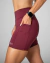 Bermuda Move Elastik Vinho - Compressão, Cós largo, Bolsos laterais - comprar online