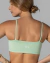 Top Basic Soft Plus Menta - Baixa compressão, Alças Finas, Tecido Duplo - Fira Fitwear