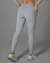 Calça Lira Soft Plus Cinza - Baixa compressão, Recortes estratégicos, Forro interno - Fira Fitwear