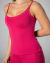 Blusa Sweet Soft Plus Rosa - Alças Finas, Tecido Duplo