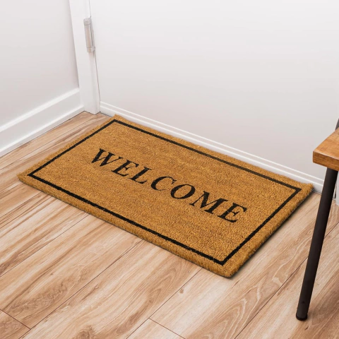 Alfombra Felpudo Yute Para Entrada Con Goma Exterior - comprar online