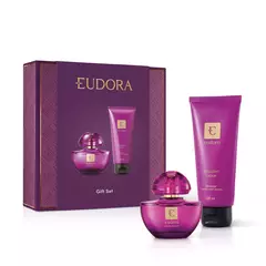 Kit Presente Roxo Miniatura: Eau de Parfum 35ml + Loção Desodorante Hidratante Corporal 100ml