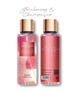 Body Splash Brandcollection Strawberries & Champagne - 250ml (Inspiração Victorias Secret)