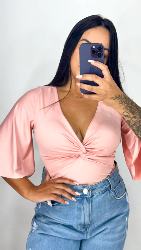 Body Bia - Rosa claro - comprar online