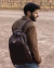 Mochila porta notebook de cuero Charles - comprar online