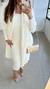 Manta Lavanda Off White