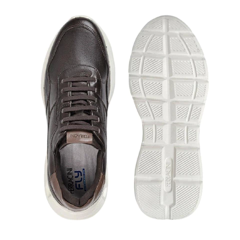 SAPATENIS FERRACINI SPEED COURO REF 8352-730 MASCULINO