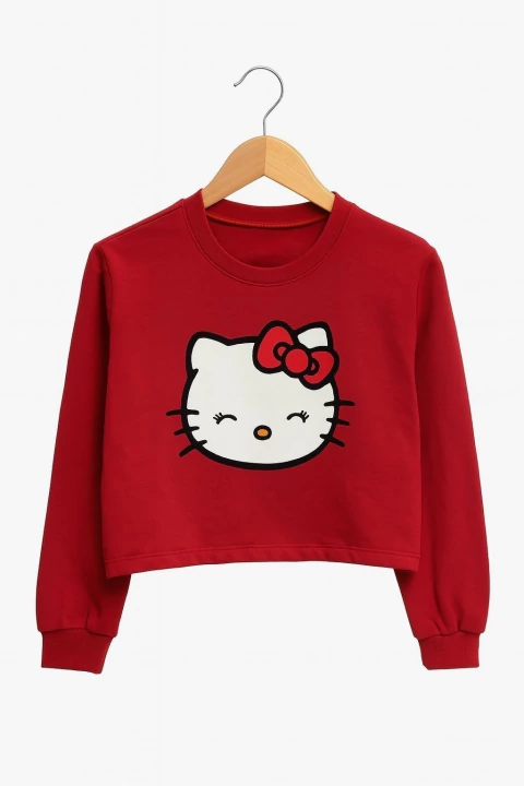 Blusa Hello Kitty vermelha