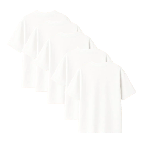 Kit 5 Oversized Basic - (170g/m²) - loja online