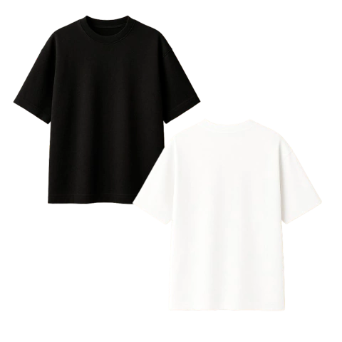 Imagem do Kit 2 Oversized Basic - (170g/m²)