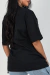 Oversized Basic Galdora (170g/m²) - Preto - Galdora Store