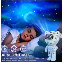 ASTRONAUTA PROYECTOR CON BLUETOOTH (GALAXIA-AURORAS BOREALES- LUNA Y MUCHO MAS)
