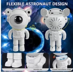 Imagen de ASTRONAUTA PROYECTOR CON BLUETOOTH (GALAXIA-AURORAS BOREALES- LUNA Y MUCHO MAS)