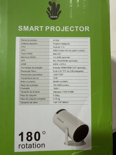Proyector Hy300 PRO Wifi ULTRA Hd 4K Android CON MAGISTV INSTALADO ENTRE OTRAS APLICACIONES