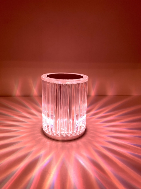 Lámpara inalambrica ROSE DIAMOND usb , táctil, con control remoto