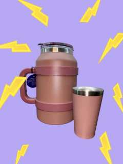 GARRAFA TÉRMICA 2L + VASO 140ml ACERO INOXIDABLE -CUTE- LISOS - comprar online