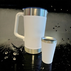 JARRA TÉRMICA + VASO (HERMOSA) 1.500ml en internet