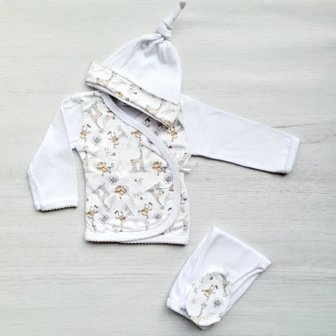 Conjunto Bienvenida Monitos y Jirafas