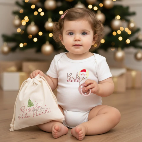 Body Baby Santa + Bolsa navideña - comprar online