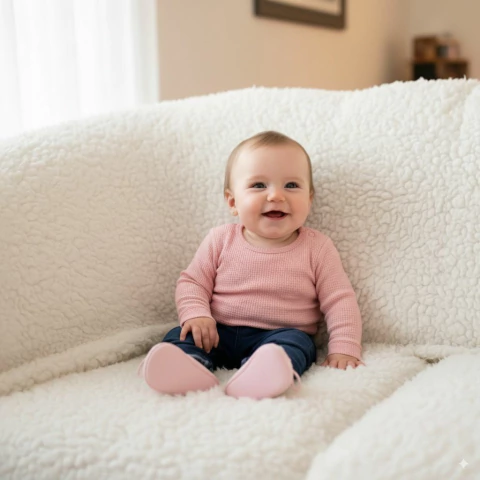 Buzo Waffle Rosa liviano - comprar online