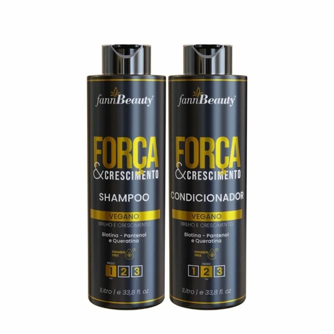 KIT FORÇA E CRESCIMENTO 1L FANNBEAUTY
