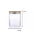 Frasco de vidrio con tapa redonda de Bamboo - 300ml - comprar online