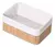 Cesto Organizador Plegable de Bambú 38 cm × 28 cm × 16 cm⁣ - Bamboo Home