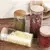 Frasco de vidrio con tapa redonda de Bamboo - 1300ml