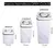 Set 3 fracos hermeticos Open Close 800-1300-2400 ml - comprar online