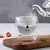 Vaso de Vidrio Transparente con Forma de Oso - Bamboo Home
