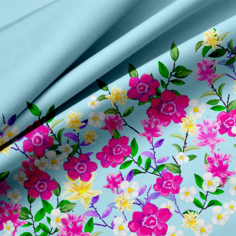 Tecido Oxfordine Estampado - Barrado 2077440933609