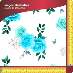 Tecido Oxfordine Estampa Floral 2019740145108 - comprar online