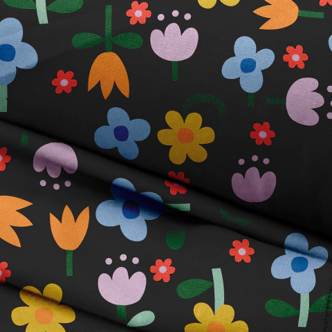 Tecido Oxfordine Estampa Floral 2049798729807