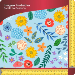 Tecido Oxfordine Estampa Floral 2073854336920 - comprar online