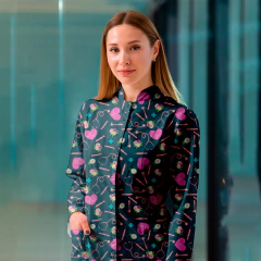 Tecido Oxfordine Estampado - Profissões 2071951970702 - RED ESTAMPAS